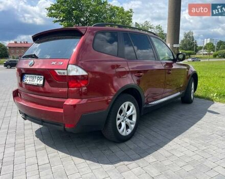 Красный БМВ Х3, объемом двигателя 3 л и пробегом 235 тыс. км за 10200 $, фото 7 на Automoto.ua