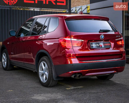 Красный БМВ Х3, объемом двигателя 3 л и пробегом 137 тыс. км за 14500 $, фото 4 на Automoto.ua