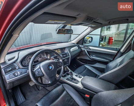 Красный БМВ Х3, объемом двигателя 3 л и пробегом 137 тыс. км за 14500 $, фото 24 на Automoto.ua