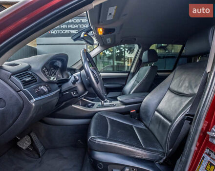 Красный БМВ Х3, объемом двигателя 3 л и пробегом 137 тыс. км за 14500 $, фото 22 на Automoto.ua