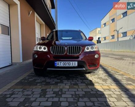 БМВ Х3 2011 в Ивано-Франковске на Automoto.ua Красный БМВ Х3, объемом двигателя 3 л и пробегом 104 тыс. км за 19700 $, фото 2 на Automoto.ua