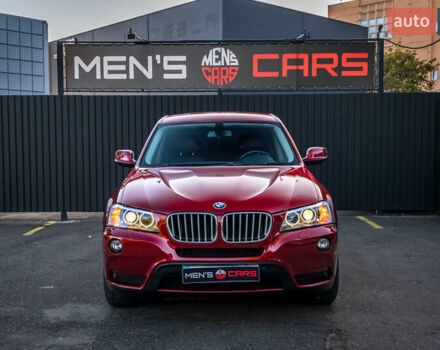 Красный БМВ Х3, объемом двигателя 3 л и пробегом 137 тыс. км за 14500 $, фото 1 на Automoto.ua
