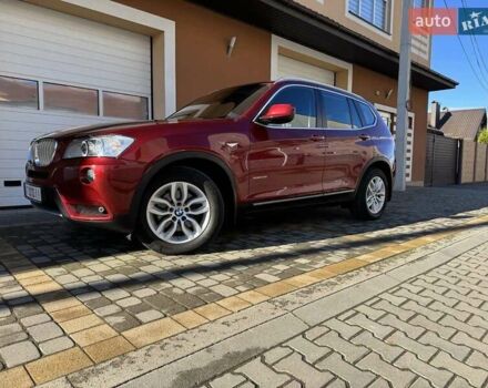БМВ Х3 2011 в Ивано-Франковске на Automoto.ua Красный БМВ Х3, объемом двигателя 3 л и пробегом 104 тыс. км за 19700 $, фото 1 на Automoto.ua