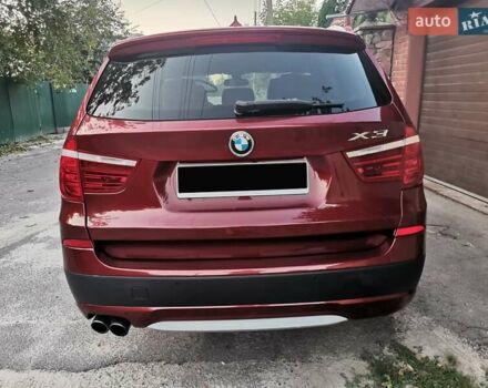 БМВ Х3 2012 в Киеве на Automoto.ua Красный БМВ Х3, объемом двигателя 2 л и пробегом 225 тыс. км за 15000 $, фото 2 на Automoto.ua
