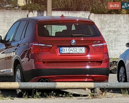 Червоний БМВ Х3, об'ємом двигуна 2 л та пробігом 135 тис. км за 16500 $, фото 3 на Automoto.ua