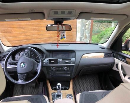 БМВ Х3 2012 у Надворной на Automoto.ua Червоний БМВ Х3, об'ємом двигуна 2 л та пробігом 225 тис. км за 12500 $, фото 8 на Automoto.ua