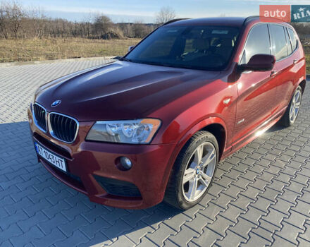 Красный БМВ Х3, объемом двигателя 2 л и пробегом 265 тыс. км за 13600 $, фото 3 на Automoto.ua