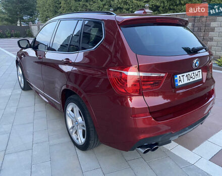 Красный БМВ Х3, объемом двигателя 2 л и пробегом 262 тыс. км за 13999 $, фото 4 на Automoto.ua
