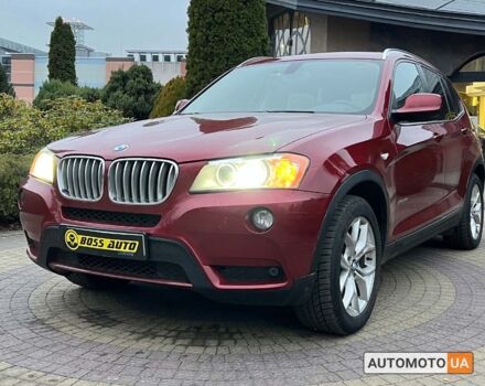 Красный БМВ Х3, объемом двигателя 2 л и пробегом 290 тыс. км за 14500 $, фото 2 на Automoto.ua