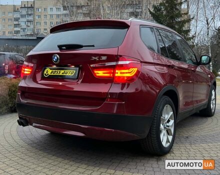 Красный БМВ Х3, объемом двигателя 2 л и пробегом 290 тыс. км за 14500 $, фото 6 на Automoto.ua