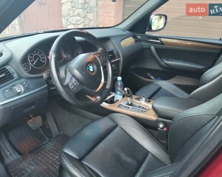 БМВ Х3 2012 в Киеве на Automoto.ua Красный БМВ Х3, объемом двигателя 2 л и пробегом 225 тыс. км за 15000 $, фото 8 на Automoto.ua