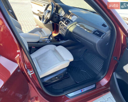 Красный БМВ Х3, объемом двигателя 2 л и пробегом 265 тыс. км за 13600 $, фото 17 на Automoto.ua