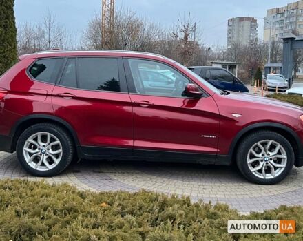 Красный БМВ Х3, объемом двигателя 2 л и пробегом 290 тыс. км за 14500 $, фото 7 на Automoto.ua