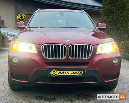 Красный БМВ Х3, объемом двигателя 2 л и пробегом 290 тыс. км за 14500 $, фото 1 на Automoto.ua