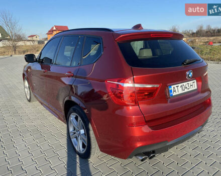 Красный БМВ Х3, объемом двигателя 2 л и пробегом 265 тыс. км за 13600 $, фото 6 на Automoto.ua
