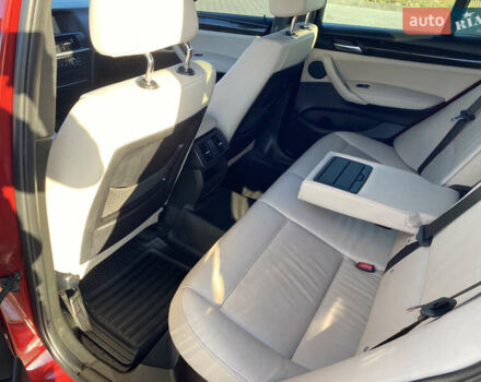 Красный БМВ Х3, объемом двигателя 2 л и пробегом 265 тыс. км за 13600 $, фото 15 на Automoto.ua