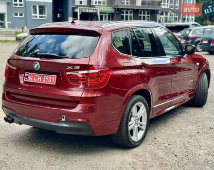 Красный БМВ Х3, объемом двигателя 2 л и пробегом 199 тыс. км за 8900 $, фото 7 на Automoto.ua
