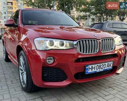 Красный БМВ Х3, объемом двигателя 2 л и пробегом 122 тыс. км за 22900 $, фото 1 на Automoto.ua