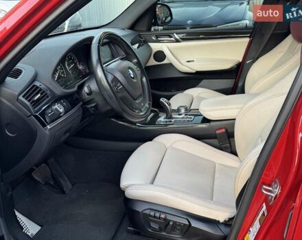 Красный БМВ Х3, объемом двигателя 2 л и пробегом 122 тыс. км за 22900 $, фото 13 на Automoto.ua