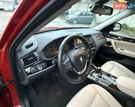 Червоний БМВ Х3, об'ємом двигуна 2 л та пробігом 187 тис. км за 10800 $, фото 18 на Automoto.ua