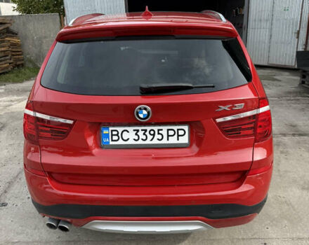 Красный БМВ Х3, объемом двигателя 2 л и пробегом 93 тыс. км за 15300 $, фото 6 на Automoto.ua
