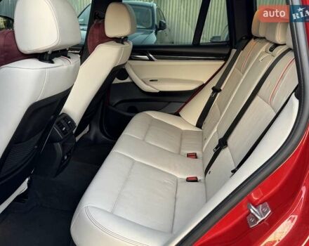 Красный БМВ Х3, объемом двигателя 2 л и пробегом 122 тыс. км за 22900 $, фото 14 на Automoto.ua