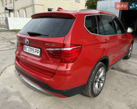 Красный БМВ Х3, объемом двигателя 2 л и пробегом 93 тыс. км за 15300 $, фото 4 на Automoto.ua