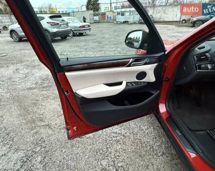 Червоний БМВ Х3, об'ємом двигуна 2 л та пробігом 187 тис. км за 10800 $, фото 15 на Automoto.ua