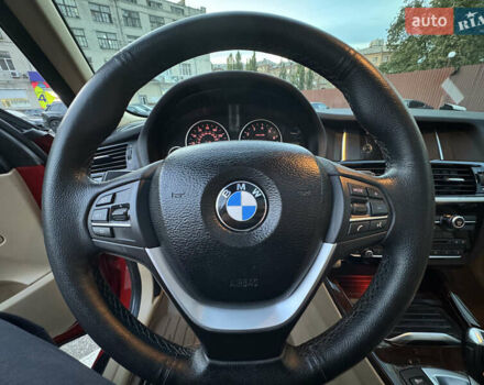 Красный БМВ Х3, объемом двигателя 2 л и пробегом 64 тыс. км за 17499 $, фото 24 на Automoto.ua