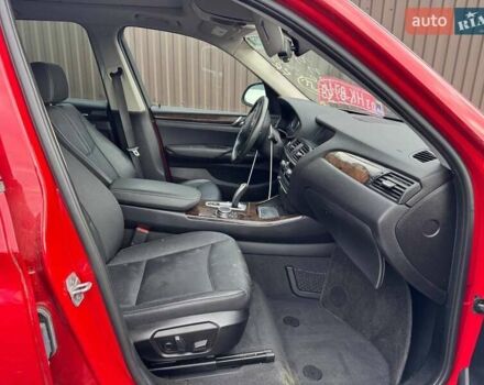 Красный БМВ Х3, объемом двигателя 2 л и пробегом 100 тыс. км за 9700 $, фото 10 на Automoto.ua