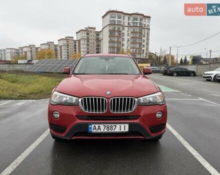 Красный БМВ Х3, объемом двигателя 2 л и пробегом 130 тыс. км за 17000 $, фото 2 на Automoto.ua