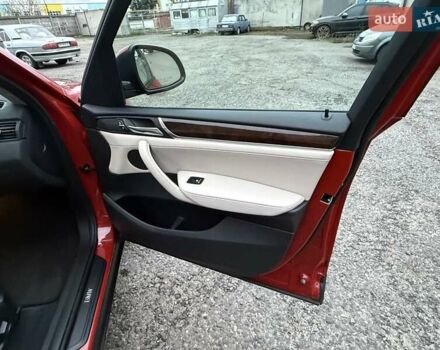 Червоний БМВ Х3, об'ємом двигуна 2 л та пробігом 187 тис. км за 10800 $, фото 27 на Automoto.ua