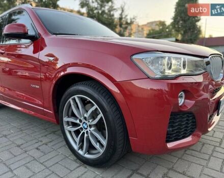 Красный БМВ Х3, объемом двигателя 2 л и пробегом 122 тыс. км за 22900 $, фото 4 на Automoto.ua