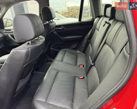 Червоний БМВ Х3, об'ємом двигуна 2 л та пробігом 99 тис. км за 10800 $, фото 19 на Automoto.ua