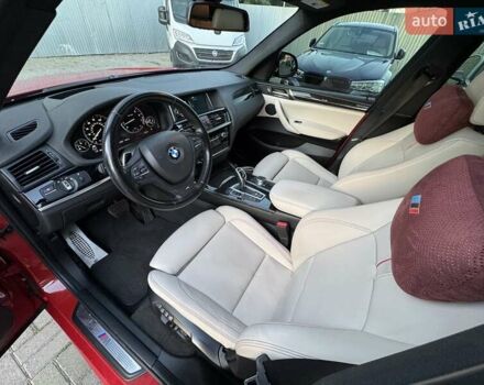 Красный БМВ Х3, объемом двигателя 2 л и пробегом 122 тыс. км за 22900 $, фото 16 на Automoto.ua