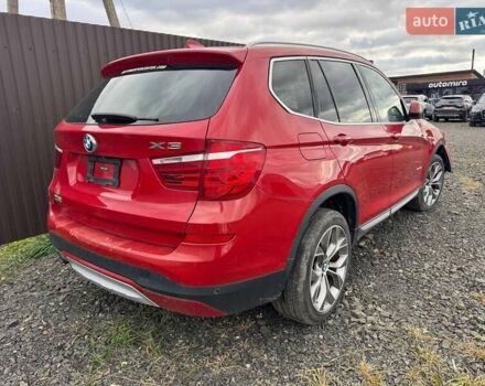 Красный БМВ Х3, объемом двигателя 2 л и пробегом 100 тыс. км за 9700 $, фото 4 на Automoto.ua