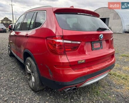 Красный БМВ Х3, объемом двигателя 2 л и пробегом 100 тыс. км за 9700 $, фото 5 на Automoto.ua