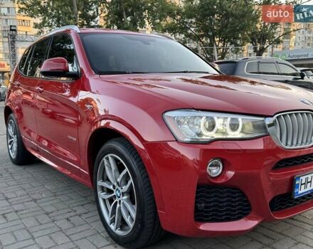 Красный БМВ Х3, объемом двигателя 2 л и пробегом 122 тыс. км за 22900 $, фото 2 на Automoto.ua