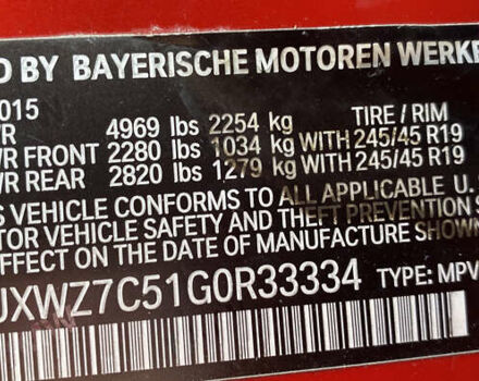 Червоний БМВ Х3, об'ємом двигуна 2 л та пробігом 150 тис. км за 15000 $, фото 30 на Automoto.ua