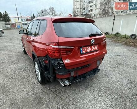 Червоний БМВ Х3, об'ємом двигуна 2 л та пробігом 187 тис. км за 10800 $, фото 4 на Automoto.ua