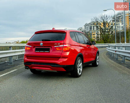 Красный БМВ Х3, объемом двигателя 2 л и пробегом 180 тыс. км за 16200 $, фото 1 на Automoto.ua
