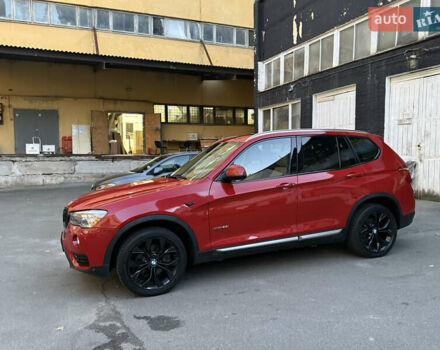 Красный БМВ Х3, объемом двигателя 2 л и пробегом 134 тыс. км за 21500 $, фото 3 на Automoto.ua