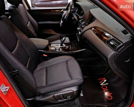 Красный БМВ Х3, объемом двигателя 2 л и пробегом 53 тыс. км за 17900 $, фото 42 на Automoto.ua