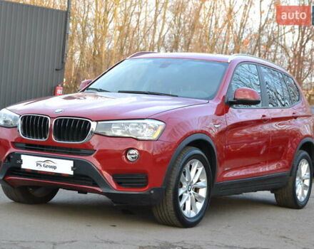 Красный БМВ Х3, объемом двигателя 2 л и пробегом 157 тыс. км за 13450 $, фото 1 на Automoto.ua