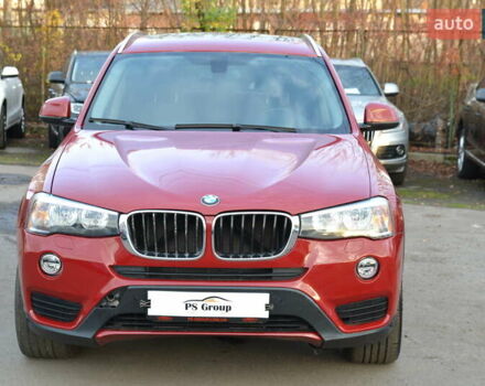 Красный БМВ Х3, объемом двигателя 2 л и пробегом 157 тыс. км за 13450 $, фото 2 на Automoto.ua