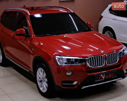 Красный БМВ Х3, объемом двигателя 2 л и пробегом 53 тыс. км за 17900 $, фото 3 на Automoto.ua
