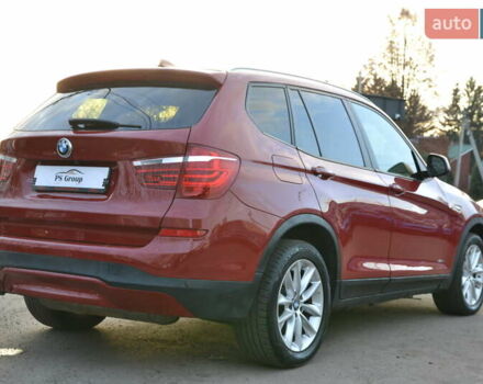Красный БМВ Х3, объемом двигателя 2 л и пробегом 157 тыс. км за 13450 $, фото 7 на Automoto.ua