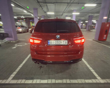 Красный БМВ Х3, объемом двигателя 2 л и пробегом 167 тыс. км за 22500 $, фото 3 на Automoto.ua