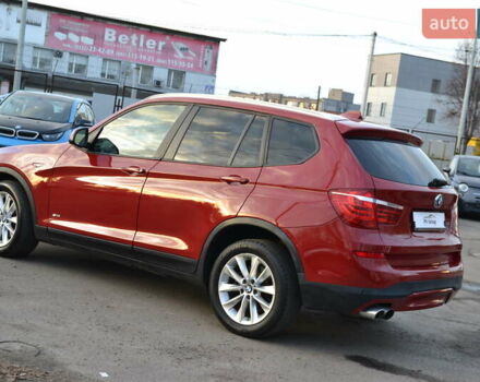 Красный БМВ Х3, объемом двигателя 2 л и пробегом 157 тыс. км за 13450 $, фото 9 на Automoto.ua