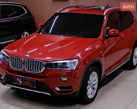 Красный БМВ Х3, объемом двигателя 2 л и пробегом 53 тыс. км за 17900 $, фото 2 на Automoto.ua